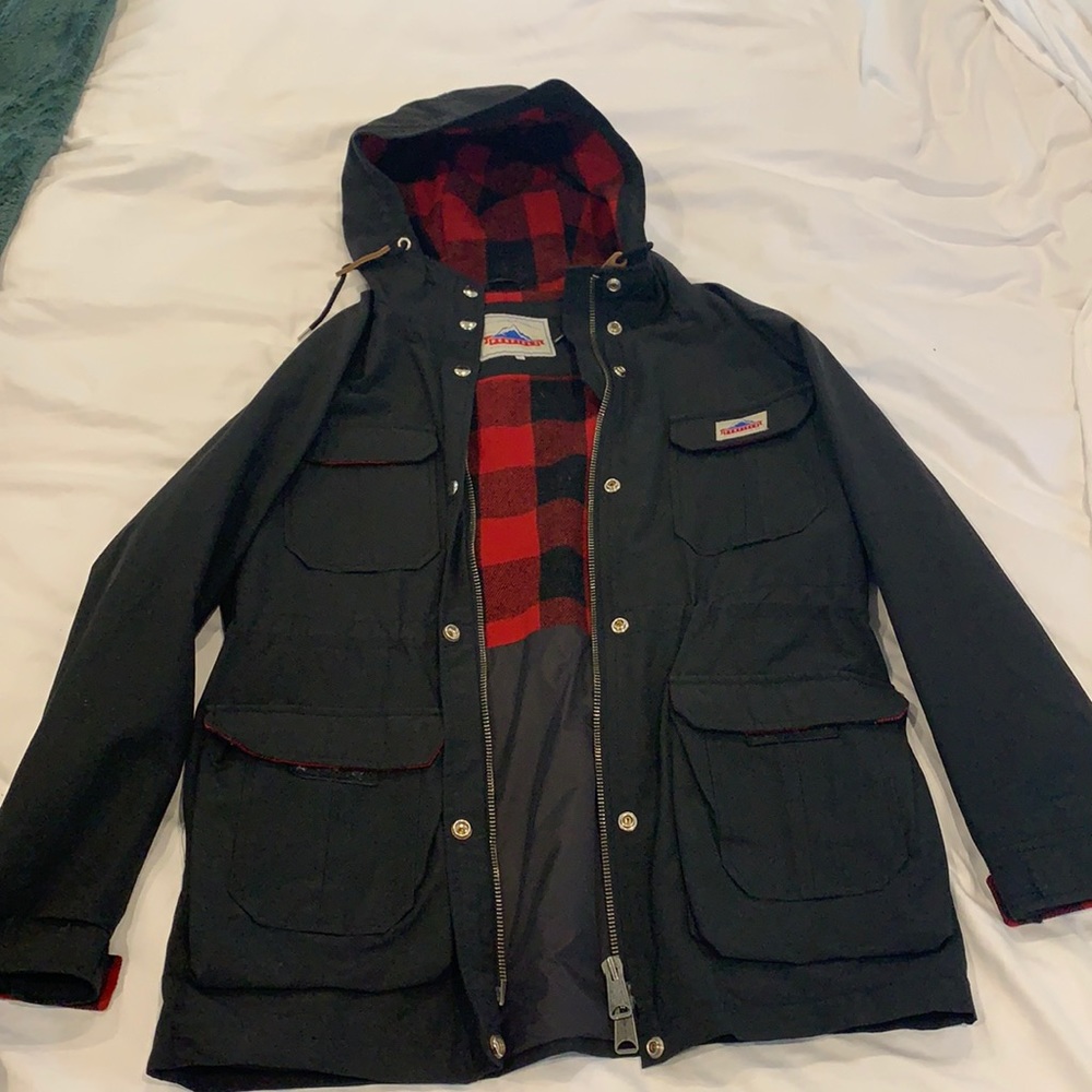 Penfield black winter jacket waterproof